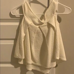 White Free People top